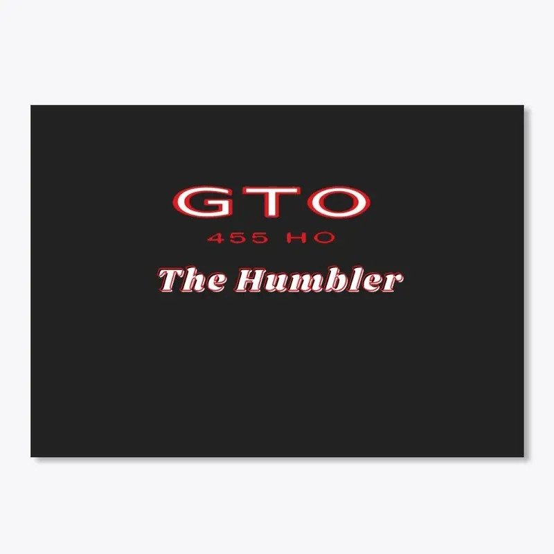 GTO The Humbler Shirts